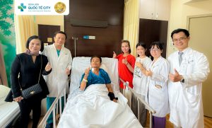 Sau 3 ngày bệnh nhân xuất huyết não kèm thuyên tắc phổi cấp đã tiến triển tốt