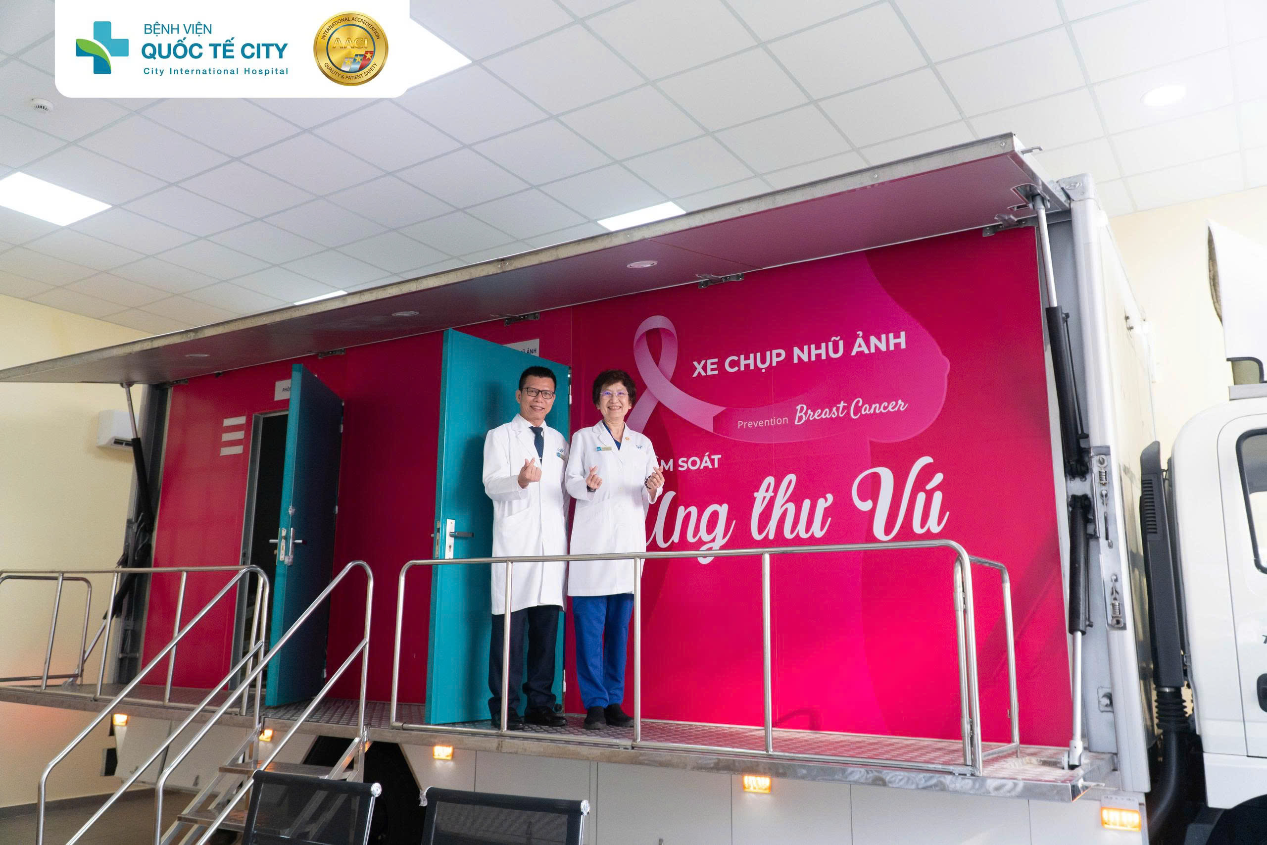 Hệ thống Nhũ ảnh lưu động mang đến nhiều ưu điểm vượt trội trong công tác tầm soát ung thư vú