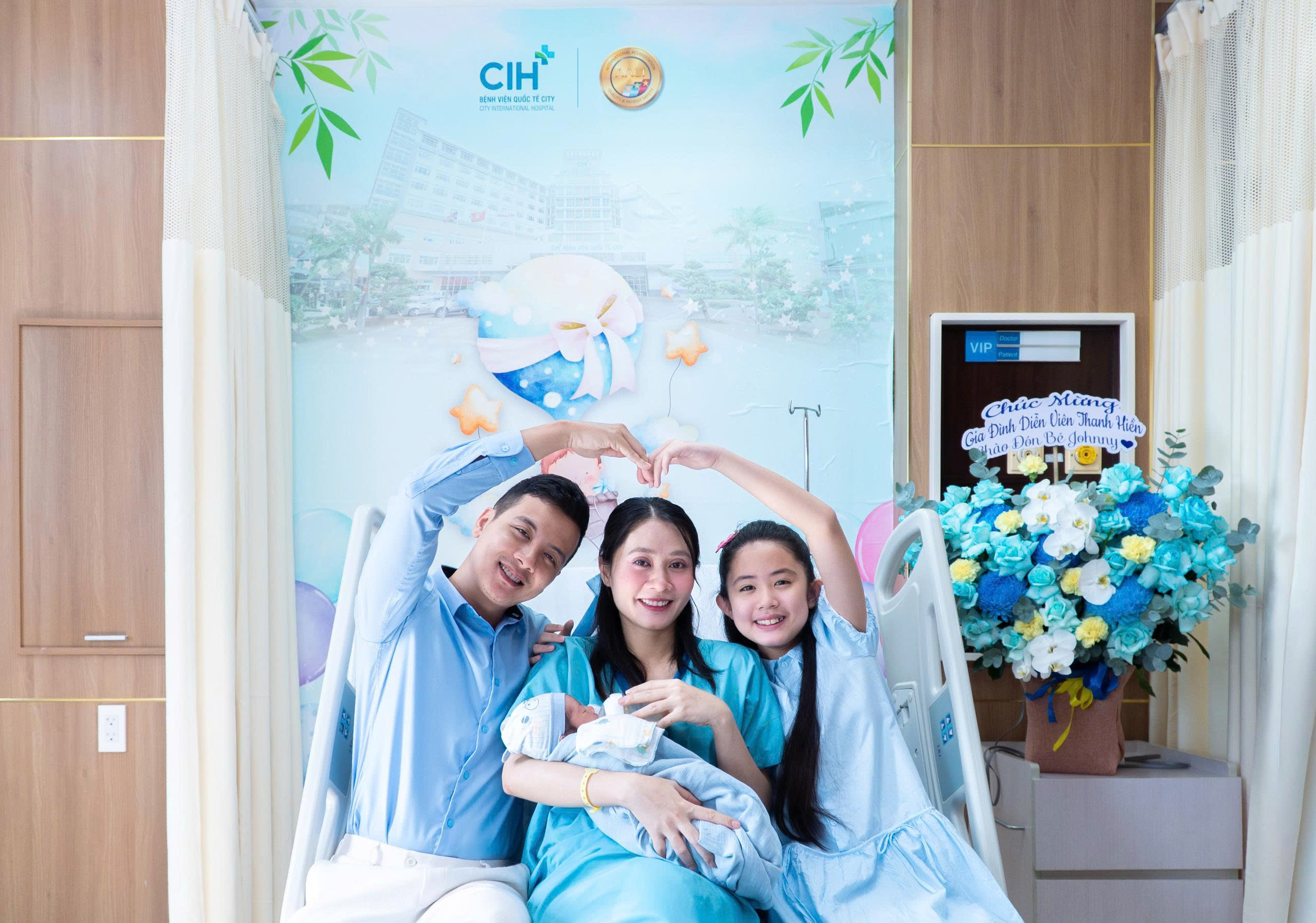 HÀNH TRÌNH ĐÓN CON YÊU THẬT TRỌN VẸN CỦA DV THANH HIỀN TẠI BỆNH VIỆN QUỐC TẾ CITY 4 Dịch vụ sinh con nghỉ dưỡng 5.0 tại BV Quốc tế City được nhiều KOL và khách hàng tin chọn khi đón con yêu chào đời