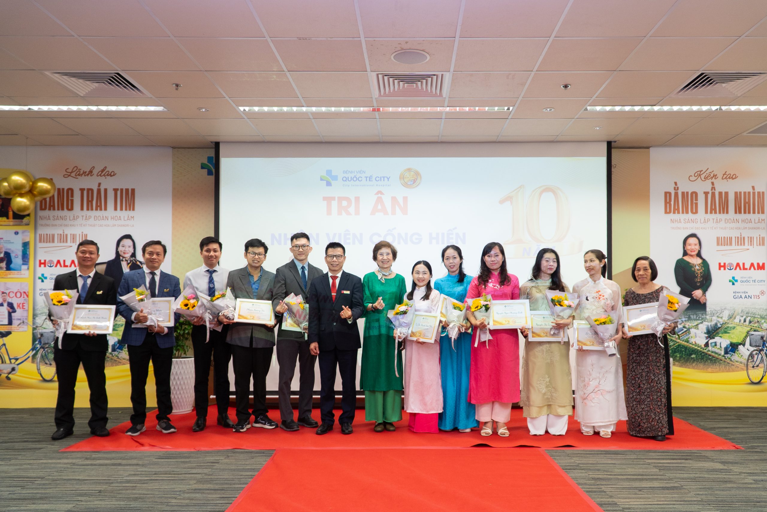 CHÚC MỪNG KỶ NIỆM 12 NĂM THÀNH LẬP BỆNH VIỆN QUỐC TẾ CITY 11 10 nam scaled