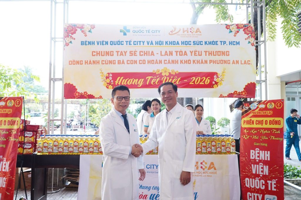 BỆNH VIỆN QUỐC TẾ CITY & HỘI KHOA HỌC SỨC KHỎE TP.HCM CHUNG TAY LAN TỎA YÊU THƯƠNG CÙNG PHƯỜNG AN LẠC 9 624859741 1232743215669103 2707238133694076081 n