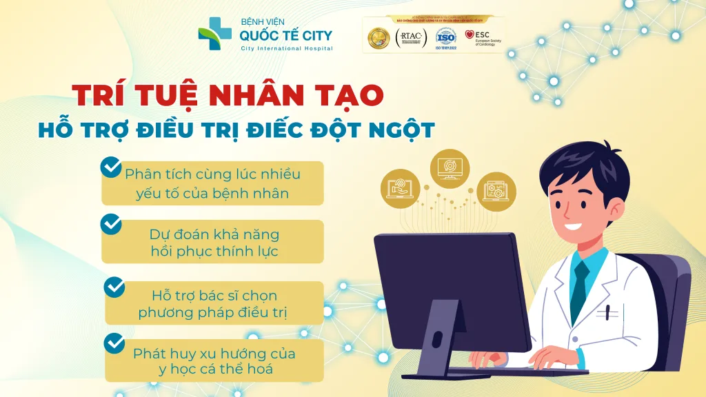 Ứng dụng trí tuệ nhân tạo điều trị điếc đột ngột theo y học cá thể hoá