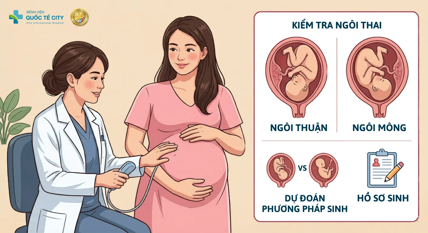 Đây là giai đoạn “về đích” của thai kỳ nên rất cần khám thai đúng hạn