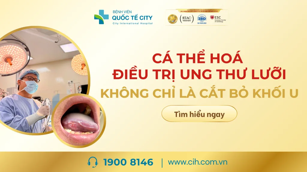 Bác sĩ của Trung tâm Tai Mũi Họng Chuyên sâu & Phẫu thuật Đầu cổ đã phẫu thuật điều trị ung thư lưỡi 