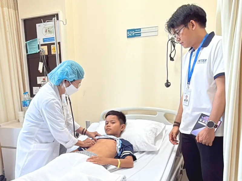 Tại Bệnh viện Quốc tế City, các trường hợp chấn thương sọ não ở trẻ em được tiếp nhận và xử trí theo quy trình chuyên sâu