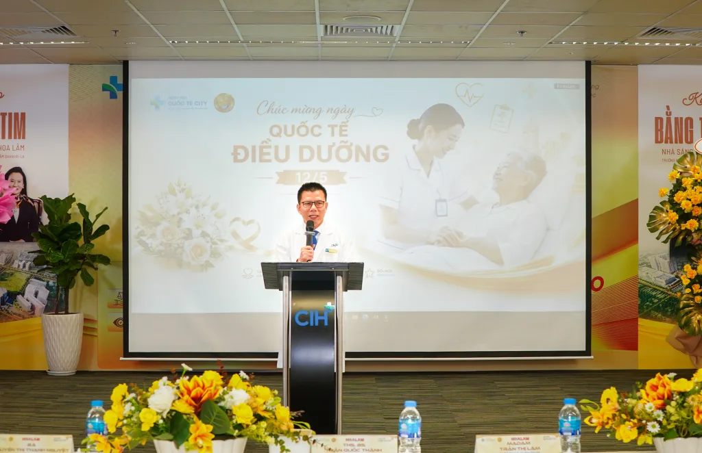 ThS. BS. Trần Quốc Thành - Giám đốc Điều hành Bệnh viện chia sẻ 