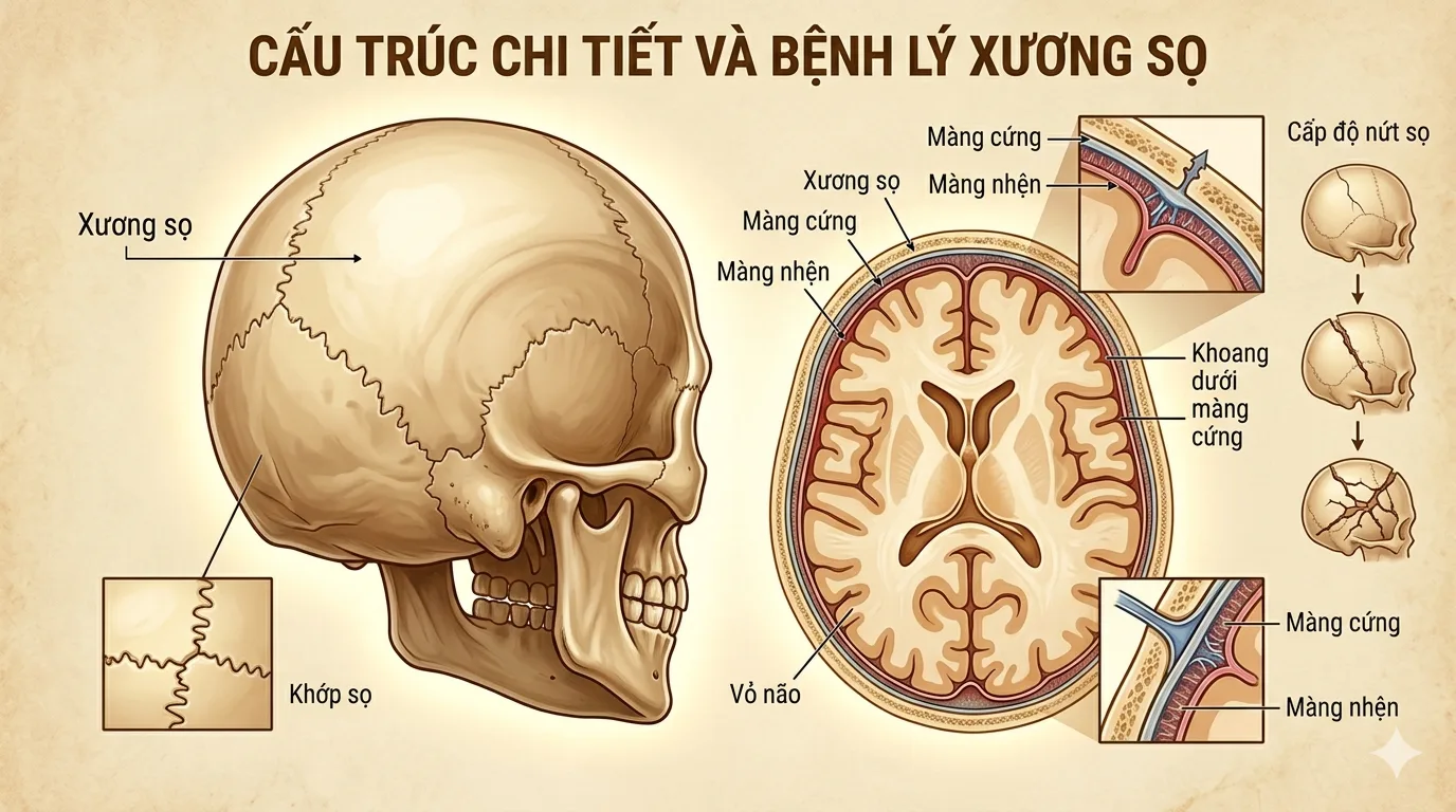 Tụ máu dưới màng cứng là một trong những biến chứng nguy hiểm của chấn thương đầu 