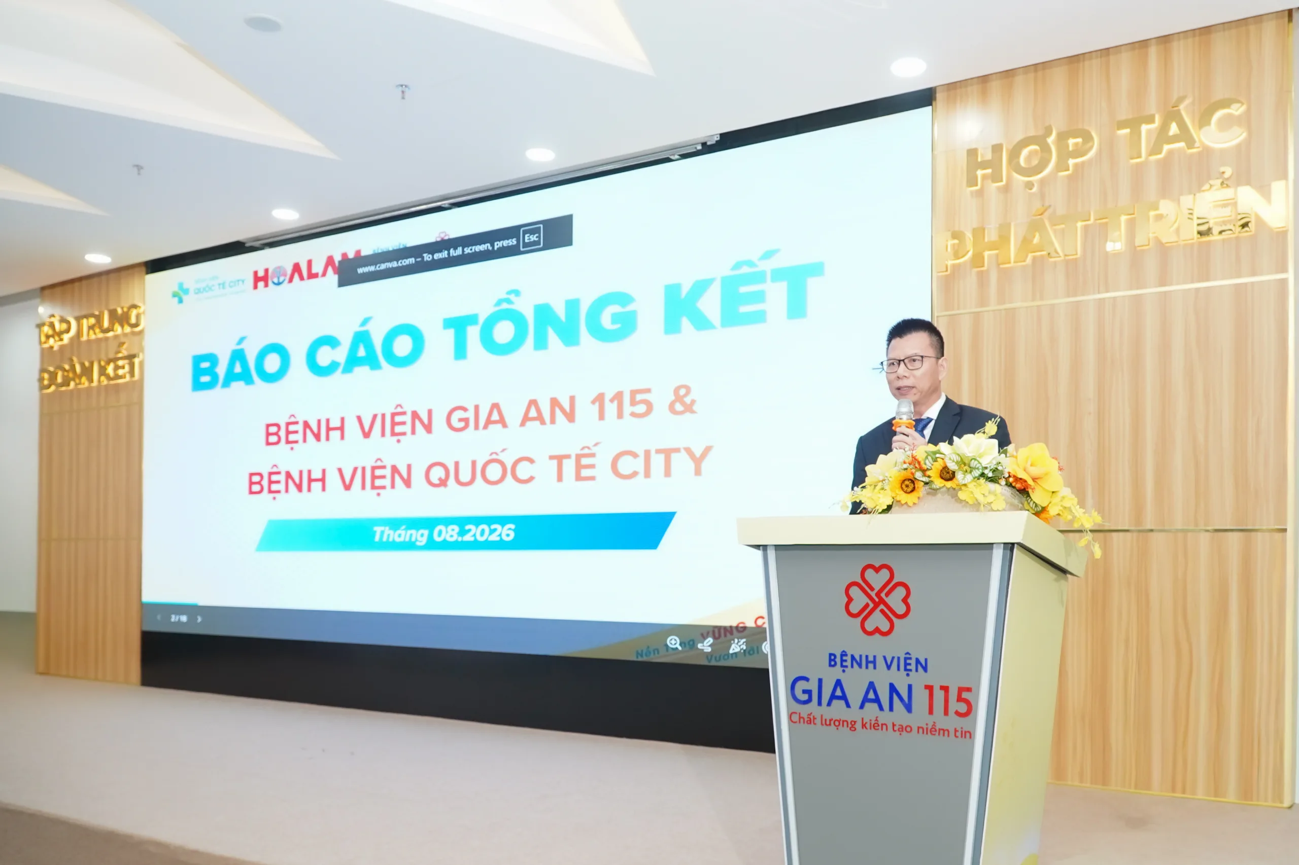Chia sẻ tại chương trình, ThS. BS. Trần Quốc Thành cùng tập thể nhìn lại hoạt động tháng 8 và chia sẻ định hướng tháng 9