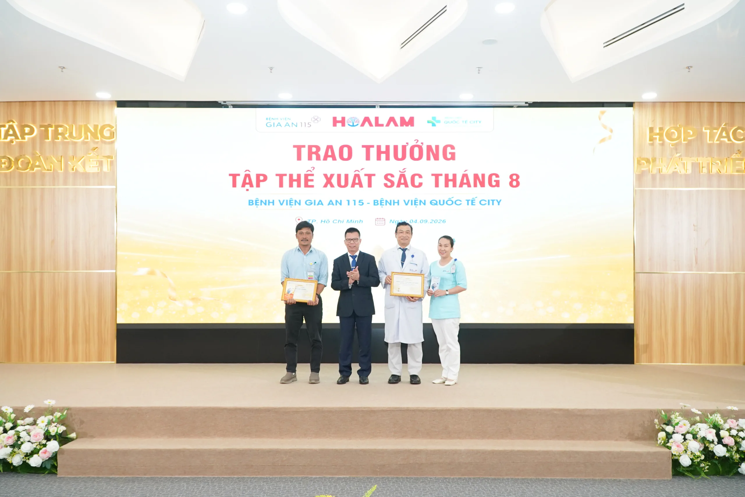 Những cá nhân, tập thể xuất sắc trong tháng 8 được tuyên dương, khen thưởng