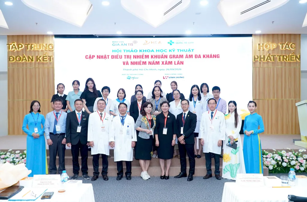 Hội thảo khoa học kỹ thuật “Cập nhật điều trị nhiễm khuẩn Gram âm đa kháng và nhiễm nấm xâm lấn” đã diễn ra thành công tốt đẹp