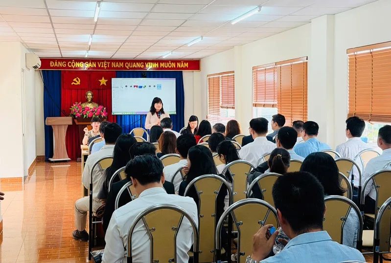 Bà Võ Ngọc Điệp – Trưởng phòng Quản lý Cơ sở Lưu trú Du lịch, Sở Du lịch TP.HCM.
