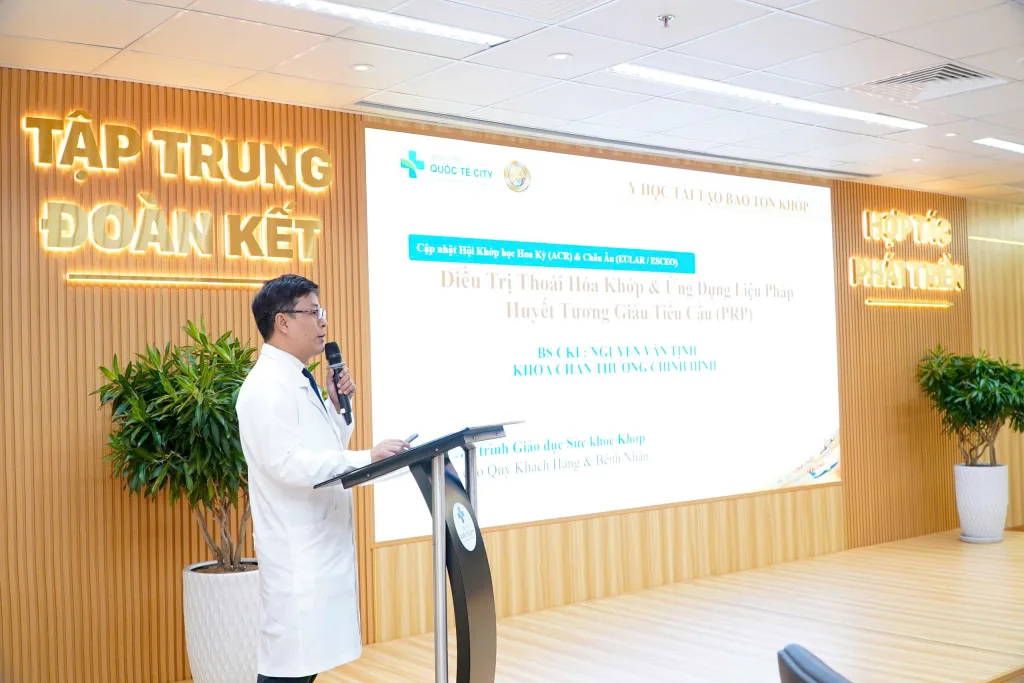 BS. CKI. Nguyễn Văn Tịnh – Bác sĩ Chấn thương chỉnh hình Bệnh viện Quốc tế City chia sẻ chuyên đề 2