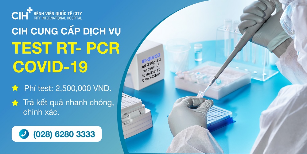Bệnh viện Quốc tế City được cấp phép xét nghiệm RT- PCR 