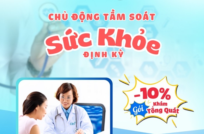 Hot!!! Nhận ngay ưu đãi 10% Gói khám tổng quát