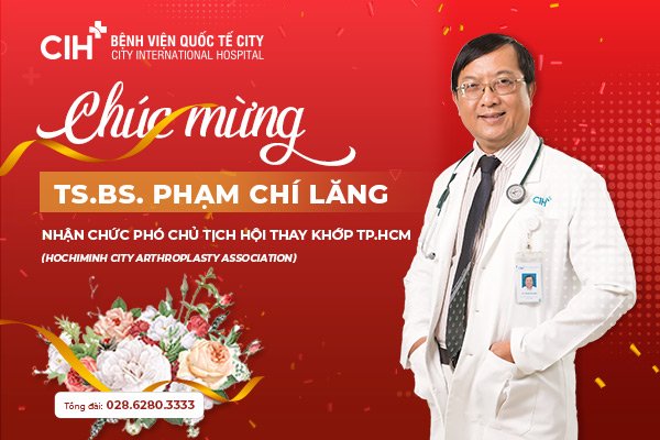 TS.BS.Phạm Chí Lăng đảm nhiệm vị trí Phó Chủ Tịch Hội Thay Khớp TP.HCM 