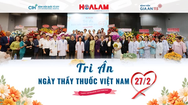 Tập đoàn Y tế Hoa Lâm Tri Ân Ngày Thầy Thuốc Việt Nam