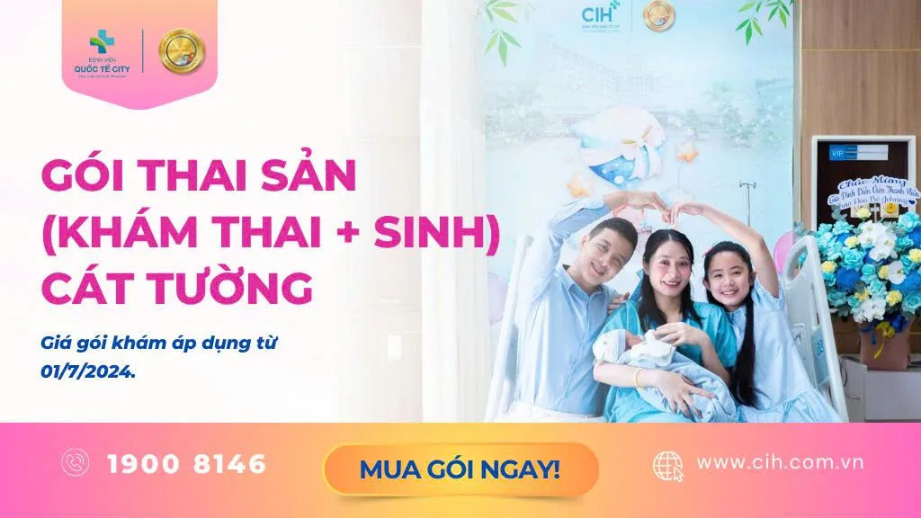 Gói thai sản khám thai và goi sinh